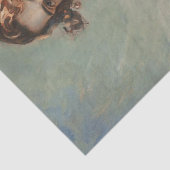 legante dame met een blote ontkoppeling tissuepapier (Detail)