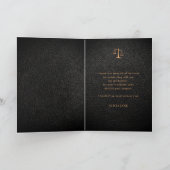 Legante foto van het afstuderen bedankkaart (Binnen)