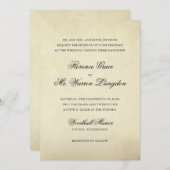  legante officiële bruiloft kaart (Voorkant / Achterkant)