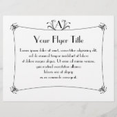  legante rand met monogram flyer (Voorkant)