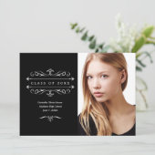 legantieklasse van 20XX | Zwart Aankondiging (Staand voorkant)