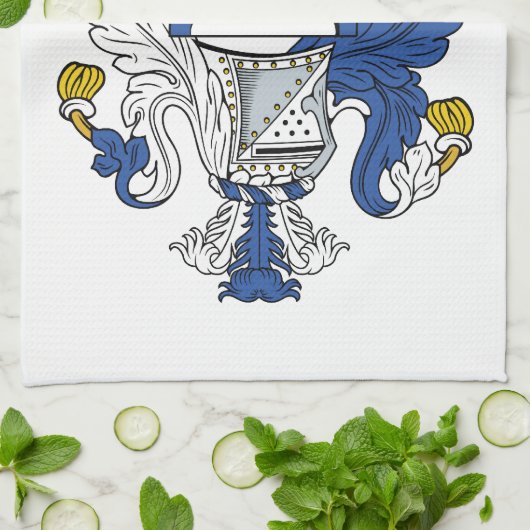 Legat Family Crest Theedoek (Gevouwen)