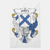 Legat Family Crest Theedoek (Verticaal)