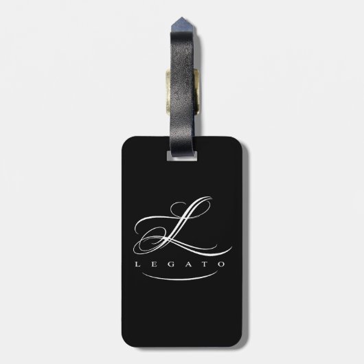 Legato Bagagelabel (Achterkant verticaal)