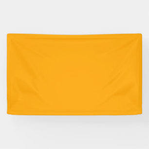 Lege 3' x 5' banner met Oranje achtergrond