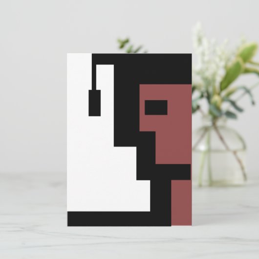 Lege aankondigingen Uitnodigingen van Graduation P (Staand voorkant)