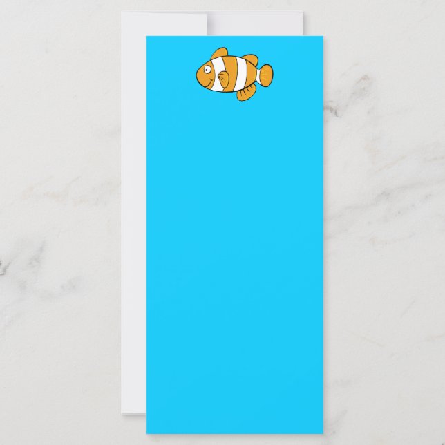 Lege Aqua en Mooie Cartoonvis (Voorkant)