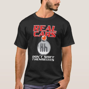 Lege auto's verschuiven zichzelf niet Motor Auto-o T-shirt