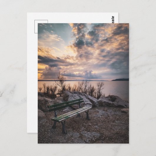 Lege bank briefkaart (Voorkant / Achterkant)