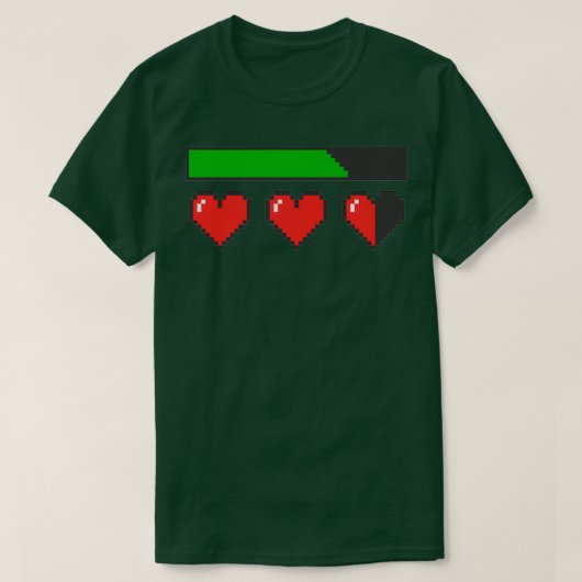 Lege batterij en lege batterij t-shirt (Design voorkant)