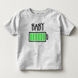 Lege Batterijen – Baby Kinder Shirts