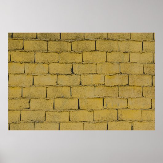 Lege betonnen muur poster (Voorkant)