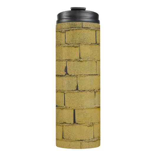 Lege betonnen muur thermosbeker (Voorkant)