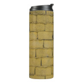 Lege betonnen muur thermosbeker (Gedraaid links)