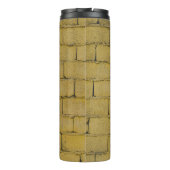 Lege betonnen muur thermosbeker (Achterkant)