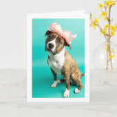 Lege binnenkant wenskaart kaart (Gele Bloem)