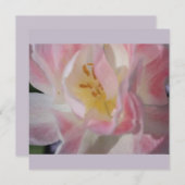 Lege bloemen uitnodiging (Voorkant / Achterkant)