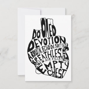 lege borst : anatomisch hart kaart