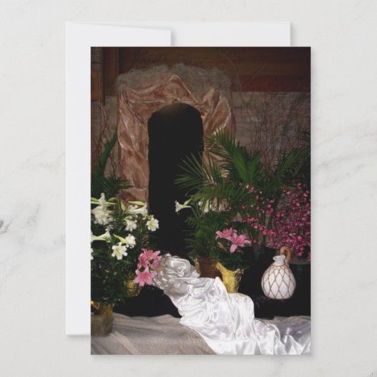 Lege broodje Pasen Feestdagenkaart (Voorkant)