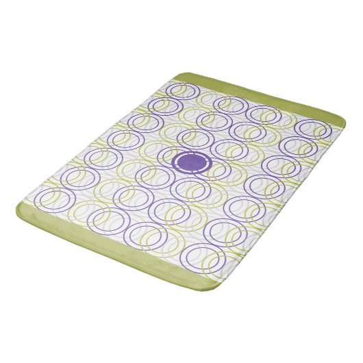 Lege cirkels badmat (Gekanteld)