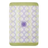 Lege cirkels badmat (Voorkant Verticaal)