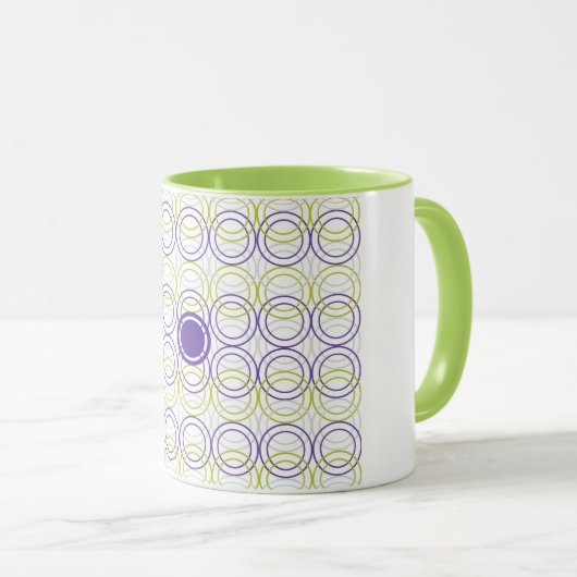 Lege cirkels mok (Voorkant rechts)