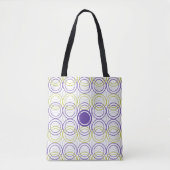 Lege cirkels tote bag (Voorkant)