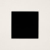 Lege Creëer Uw Eigen Aangepast Vierkante Visitekaartjes (Voorkant)