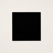 Lege Creëer Uw Eigen Aangepast Vierkante Visitekaartjes (Achterkant)