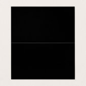 Lege Creëer Uw Eigen Aangepast Visitekaartje (Buitenkant ongevouwen)