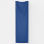 Lege Creëer Uw Eigen - Deep Blue Spandoek (Verticaal)