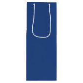 Lege Creëer Uw Eigen - Deep Blue Wijn Cadeautas (Voorkant)