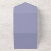 Lege Creëer Uw Eigen Papier All In One Uitnodiging (Buitenkant)