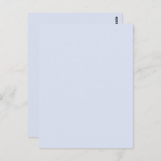 Lege Creëer Uw Eigen Papier Briefkaart (Voorkant / Achterkant)