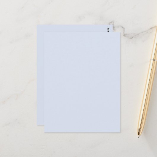 Lege Creëer Uw Eigen Papier Briefkaart (Voorkant / Achterkant in situ)