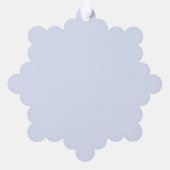 Lege Creëer Uw Eigen Papier Ornament Kaart (Achterkant)