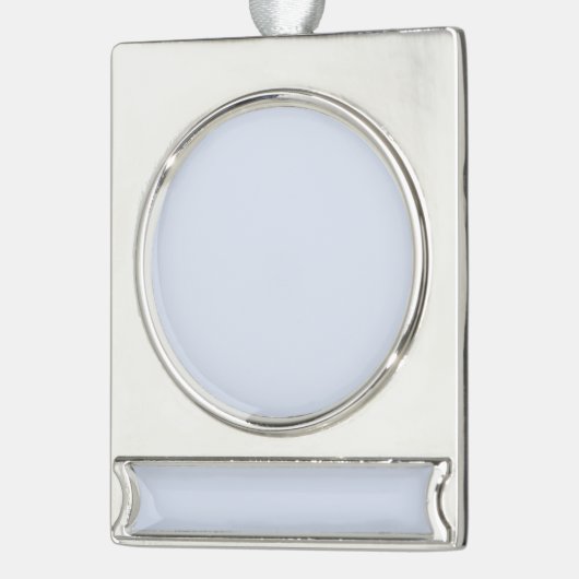 Lege Creëer Uw Eigen Papier Verzilverd Banner Ornament (Links)