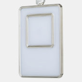 Lege Creëer Uw Eigen Papier Verzilverd Omlijst Ornament (Links)