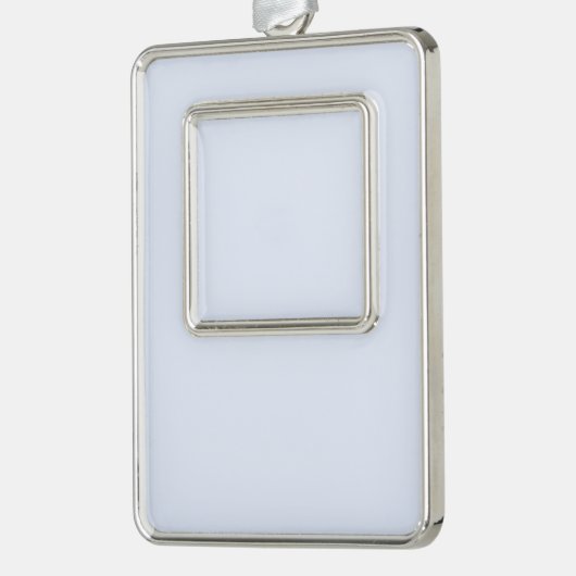 Lege Creëer Uw Eigen Papier Verzilverd Omlijst Ornament (Links)