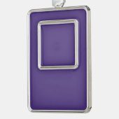 Lege Creëer Uw Eigen - Violet Verzilverd Omlijst Ornament (Links)
