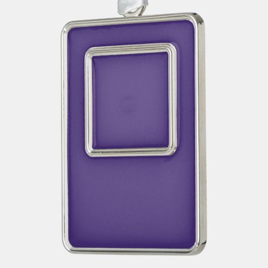 Lege Creëer Uw Eigen - Violet Verzilverd Omlijst Ornament (Links)