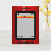 Lege… Custume uw eigen tekstbericht! Kaart (Gele Bloem)