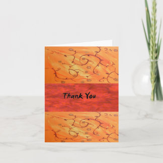 Lege Dank u Kaart Nota