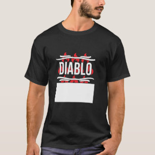 Lege Diablo Hot Sauce Groepskostuum T-shirt