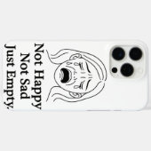 Lege echo's Case-Mate iPhone case (Achterkant (horizontaal))