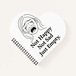 Lege echo's notitieboek