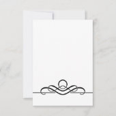 , lege, eenvoudige plaatskaart met envelop (Voorkant)