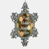 Lege feestdag Snowflake Ornament (Links)