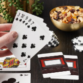 Lege filmspeelkaarten pokerkaarten (Insitu)