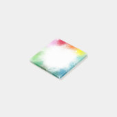 Lege, geavanceerde Abstracte Sjabloon met aangepas Post-it® Notes (Schuin)